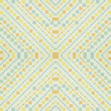 Colorful square diagonal pattern on paper texture Stock Illustration