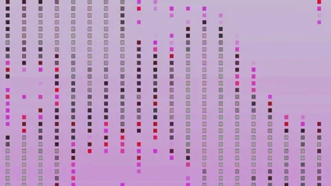 Colorful Square Lights Blinking Animation  스톡 동영상 240117687