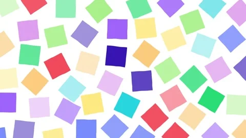 Colorful Square Motion Background Seamless Pattern Видео 334859917