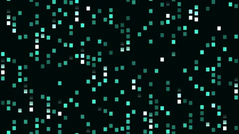 Colorful square motion background with seamless loop for Stock Footage 340593882
