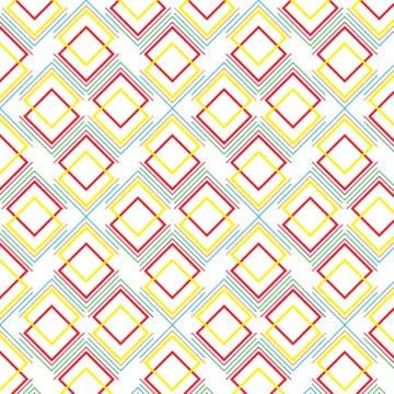 Colorful square Pattern - abstract background Stock Illustration