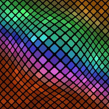Colorful Square Pattern. Abstract Background Colorful Square Pattern. Abst... Foto stock