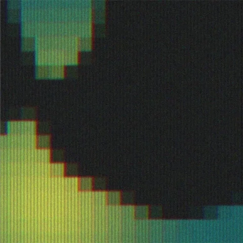 Colorful Square Pixel Gradient Flow  Digital Mosaic Video Stock Footage 317678305