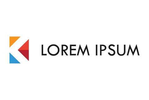 Colorful Square Triangle Negative Space Arrow Next Logo Design	 Stock Illustration