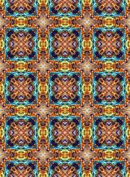 Colorful square vector pattern 스톡 일러스트