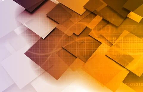 Colorful Squares Background Illustrazione stock
