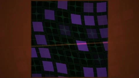 Colorful squares falling down on black background. Stock Footage 335508103
