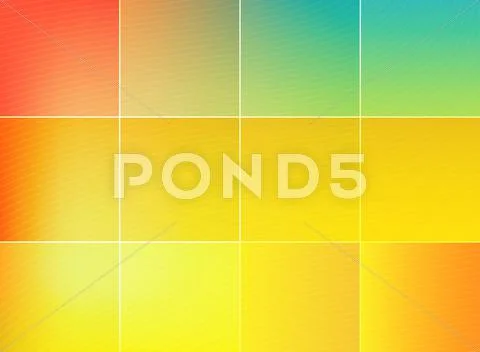 Colorful squares Stock Illustration