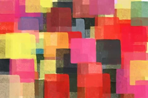 Colorful squares Stock Illustration