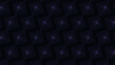 Colorful squares pattern with dots on dark gradient 스톡 동영상 199336252