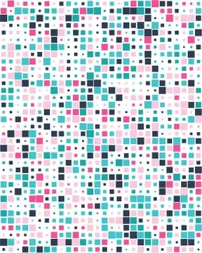 Colorful squares, Seamless Stock Illustration