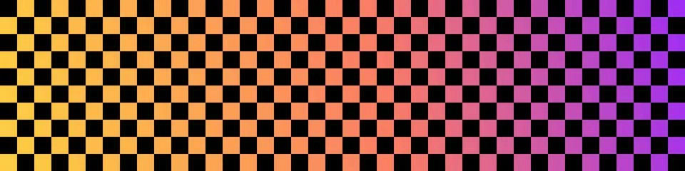 Colorful squares seamless pattern. Checkered flag. Vector illustration. Stock Illustration
