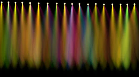 Colorful stage lights Video stock 26121835