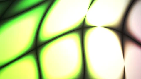 Colorful stained glass pattern with bright lights. Stock Footage 335946940