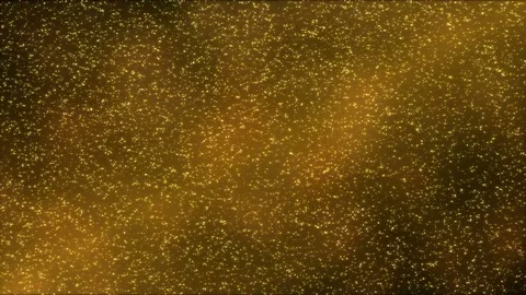 Colorful Stardust Particles Animation - Loop Golden Stock Footage 75338392