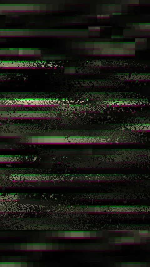 Colorful Static Overlay On Video, Security Analyst Examines Distorted Stock Footage 324885296