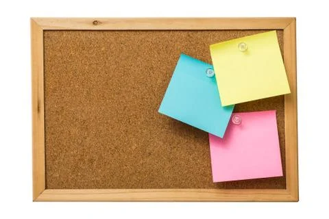 Colorful sticky notes Stock Photos