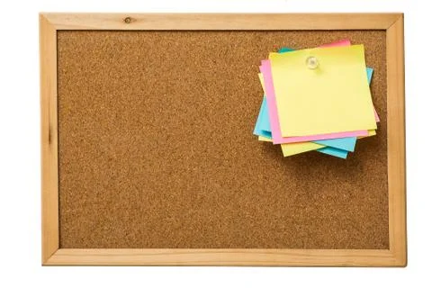 Colorful sticky notes Stock Photos