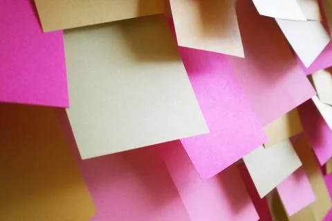 Colorful sticky notes Stock Photos