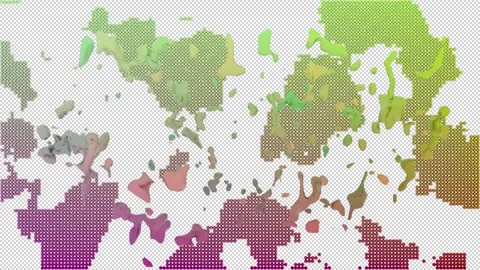 Colorful streaming background Stock Footage 327894507