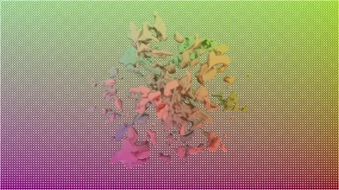 Colorful streaming background Stock Footage 327894821