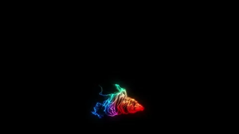 Colorful Streams01 Stock Footage 343869684