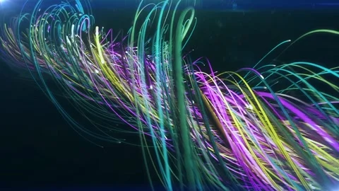 Colorful-strings background Stock Footage 239017134