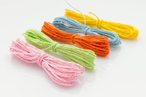 Colorful strings Stock Photos