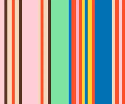 Colorful stripe design pattern background Stock Illustration