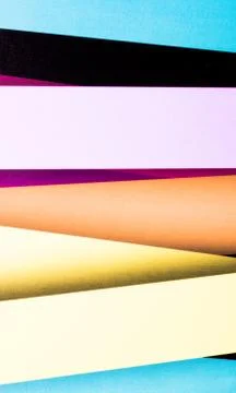 Colorful striped abstract background, variable width stripes Stockfoto's