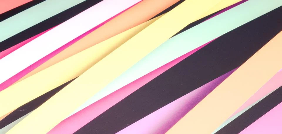Colorful striped abstract background, variable width stripes Stock Photos