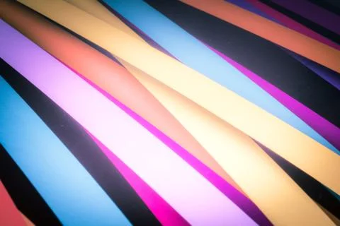 Colorful striped abstract background, variable width stripes Stock Photos