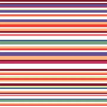 Colorful striped abstract background, vector variable width Stock Illustration