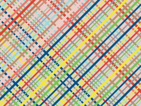 Colorful Striped Background Ilustración de archivo