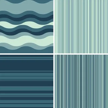 Colorful striped background optimized for fabric surfaces, wrapping paper, po 库存插图