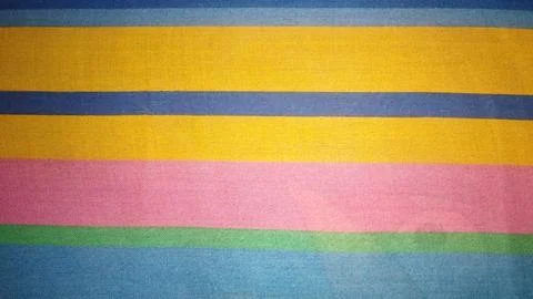 Colorful Striped Fabric Pattern Stock Photos