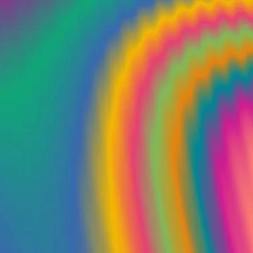 Colorful Striped pattern, with color gradient effect 스톡 일러스트