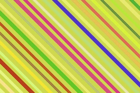 Colorful striped pattern with diagonal rainbow lines Stock Illustration