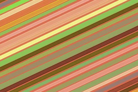 Colorful striped pattern with green red brown yellow shades Illustrazione stock