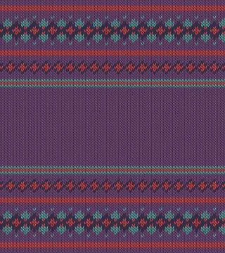 Colorful striped pattern on purple  background 스톡 일러스트