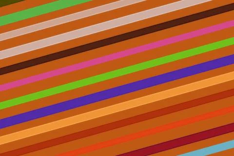 Colorful striped pattern with vibrant lines and bright colors Stock Illustration