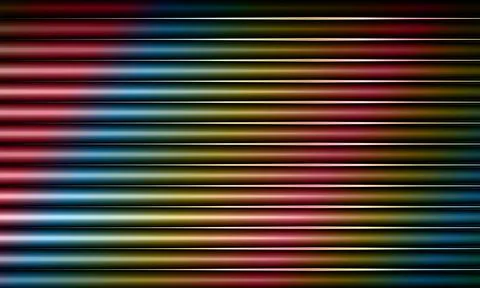 Colorful stripes line pattern dark background. shape color.	 Stock Illustration