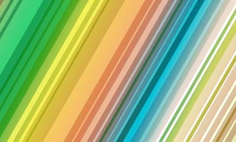 Colorful stripes pattern. rainbow diagonal stripes line soft color. Stock Illustration