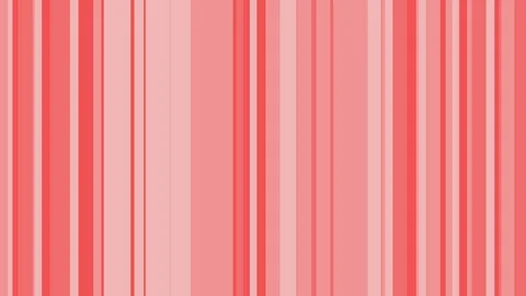 Colorful stripes sequence pattern, 4k. Abstract red and white motion graphics Stock Footage 120677829