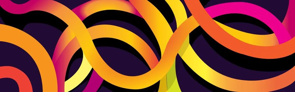 Colorful stripes vector gradient abstract for background Stock-Illustration