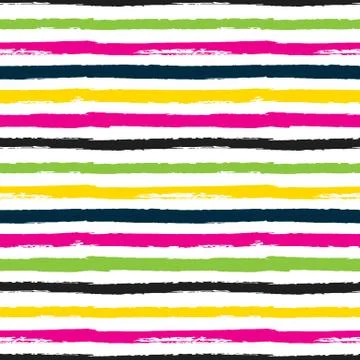 Colorful stroks seamless pattern vector background Stock Illustration