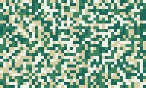 Colorful structured mosaic pattern, perfect for graphic textile designs, co.. Stock Illustration