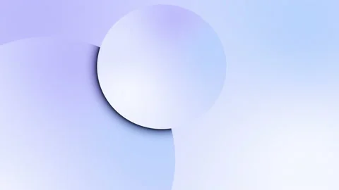 Colorful Stylish Gradient Shape Circle Flowing Background Stock Footage 214830733