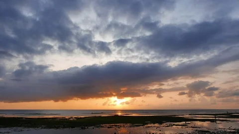 Colorful Sunrise Stock Footage 76911548