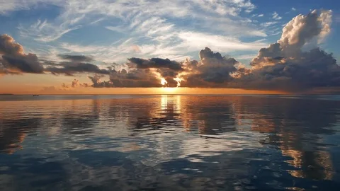 Colorful Sunrise Stock Footage 77149489